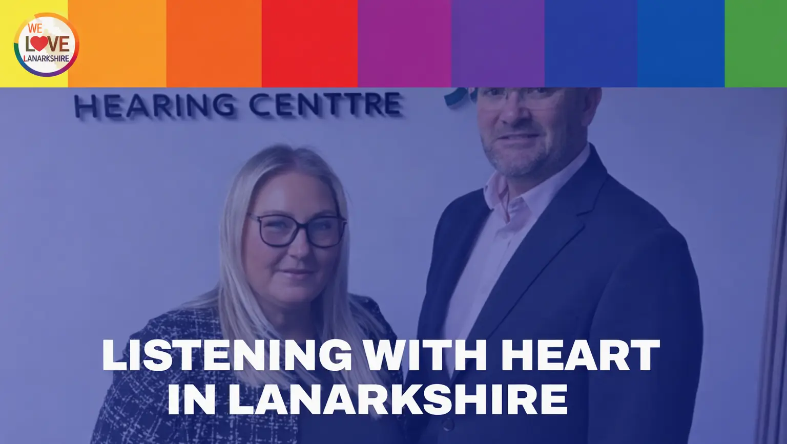 Michael Marchant featured in We Love Lanarkshire’s Listening With Heart in Lanarkshire story